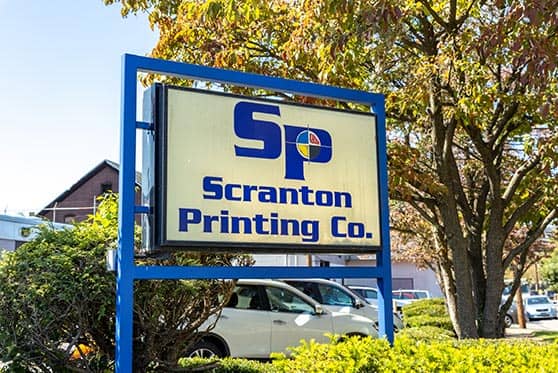 Custom vinyl banner printed using large format printing technology