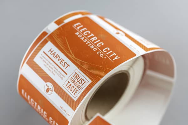 Custom product labels and stickers printed by Philly Printing Company
