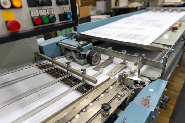 Offset and digital printing technology at Philly Printing's production facility