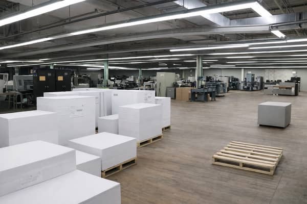 Blind-shipped wholesale printing projects maintaining your company's brand identity