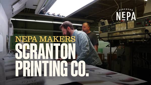 NEPA Makers video featuring Philly Printing Company's 118-year family printing legacy